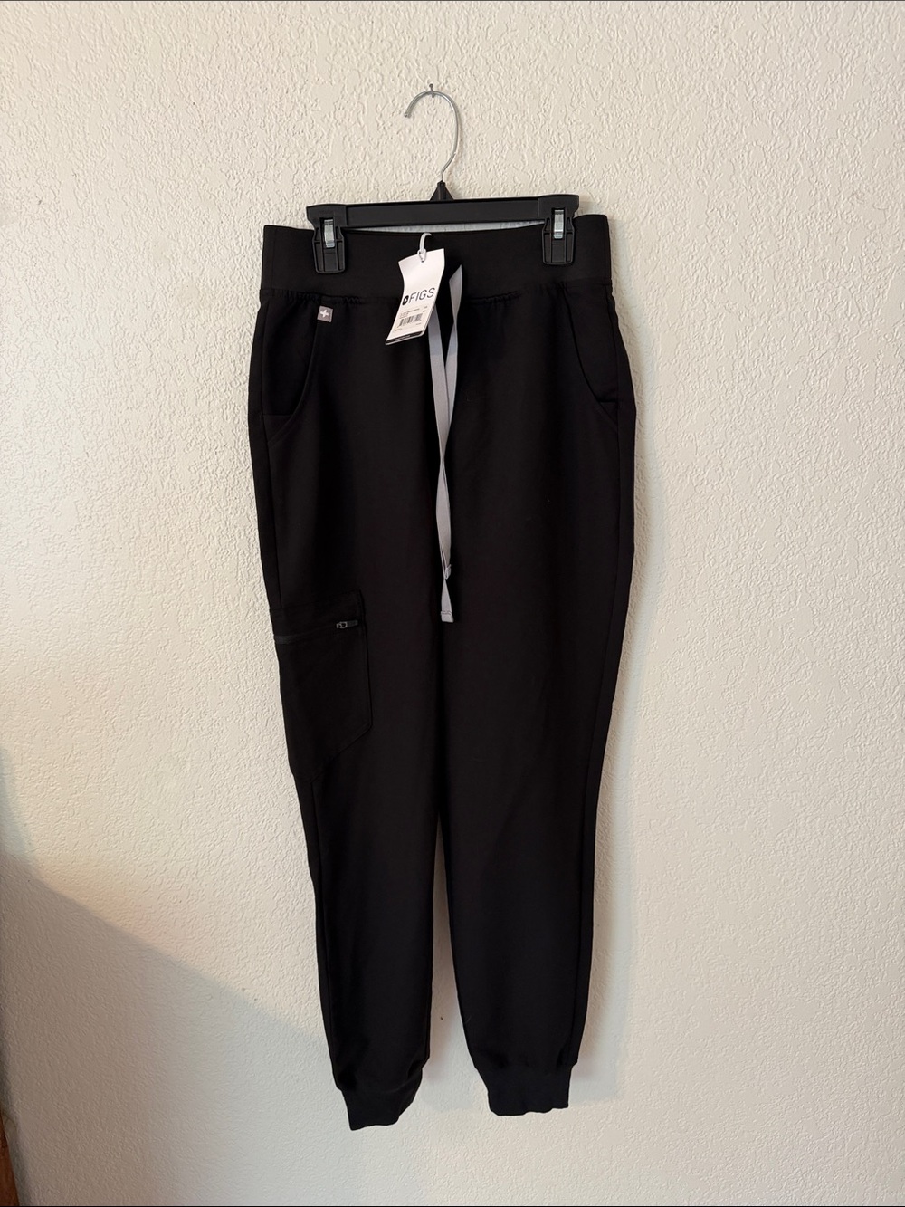 NWT Figs High Waisted Zamora Joggers in Black